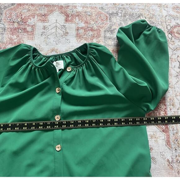 Pomander Place Tuckernuck Palmetto Clarke Dress In Green Womens Size XL - Picture 3 of 7